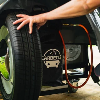 CARBECUE Volkswagen Kever Grill War Grey