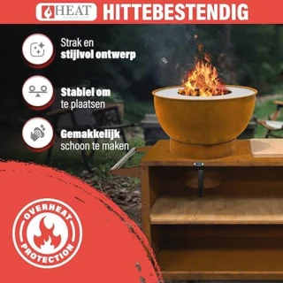Compacte Buitenkeuken op Wielen