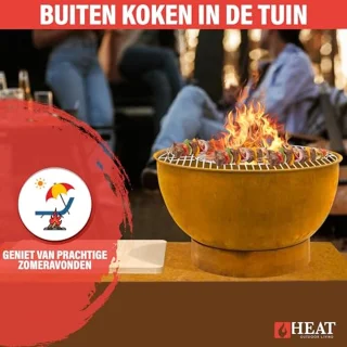 Compacte Buitenkeuken op wielen