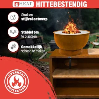 Compacte Buitenkeuken op wielen