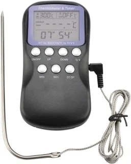 Digitale grillthermometer voor vlees en bbq