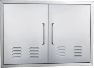 Dubbele buitenkeukendeur 30x21 inch