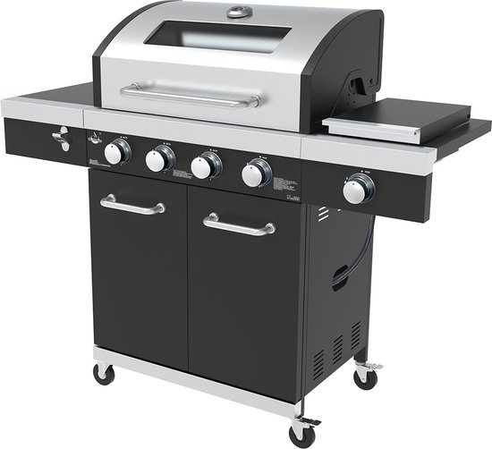 El Fuego Kingston 4.1 Gasbarbecue RVS Zwart review