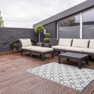 Esschert Design Buitenkleed 180x121 cm