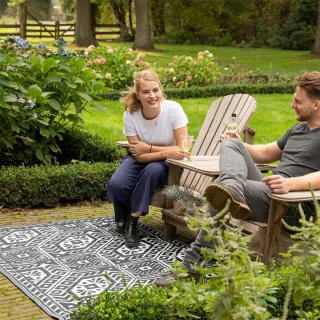 Esschert Design Buitenkleed Honingraat 182x122 cm