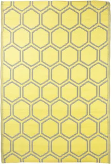 Esschert Design Buitenkleed Honingraat 182x122 cm