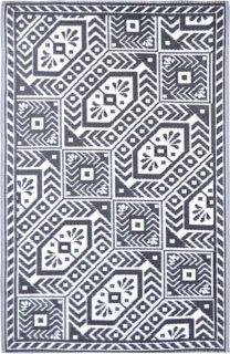 Esschert Design Buitenkleed Ruit 182 x 122 cm