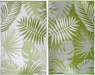 Esschert Design Jungle Leaves tuintapijt 240x150 cm