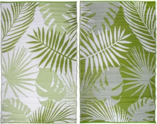 Esschert Design Jungle Leaves tuintapijt 240x150 cm
