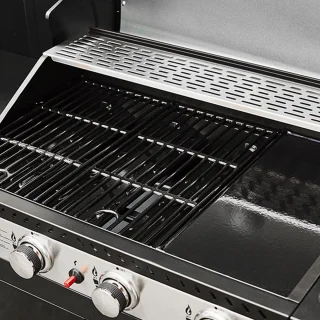 FIDGI 4 Gasbarbecue Set met Dressoir en Aanrecht