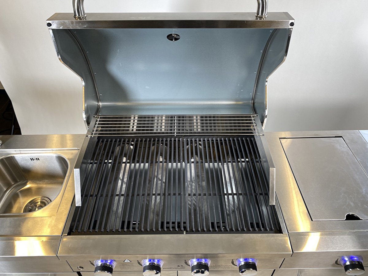 Wat vinden we goed aan de FireCuisine RVS gasbarbecue 4 branders