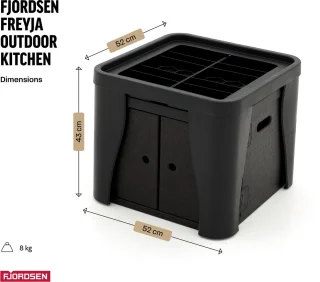 Fjordsen Freyja lichtgewicht outdoor camping keuken