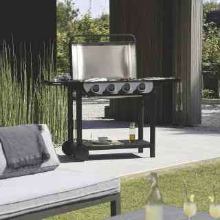 Flavo 70 Gasbarbecue op Wagen