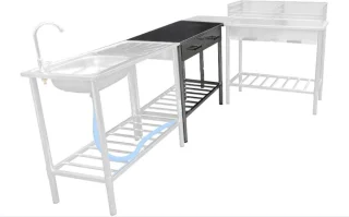 De Garten RVS Keukentafel in één oogopslag