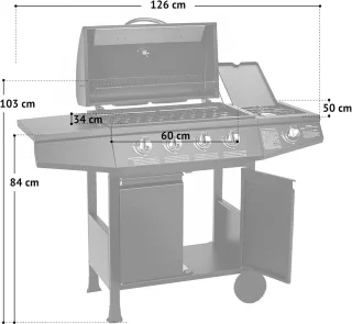 Wat vinden we goed aan de Gasbarbecue Grillwagen