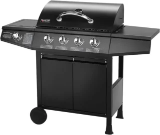 Basic 4+1 gasgrill: praktische krachtpatser voor elke buitenruimte