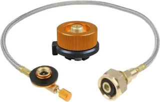 Gaspatroon adapter voor campingkooktoestellen