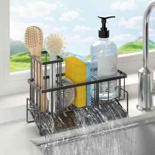 Gootsteenorganizer roestvrij staal