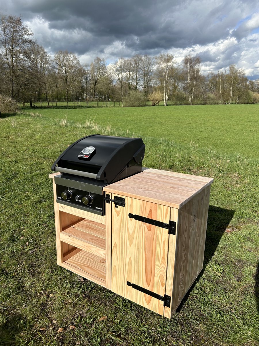Wat vinden we goed aan de Grandhall G2 Buitenkeuken Douglas Hout