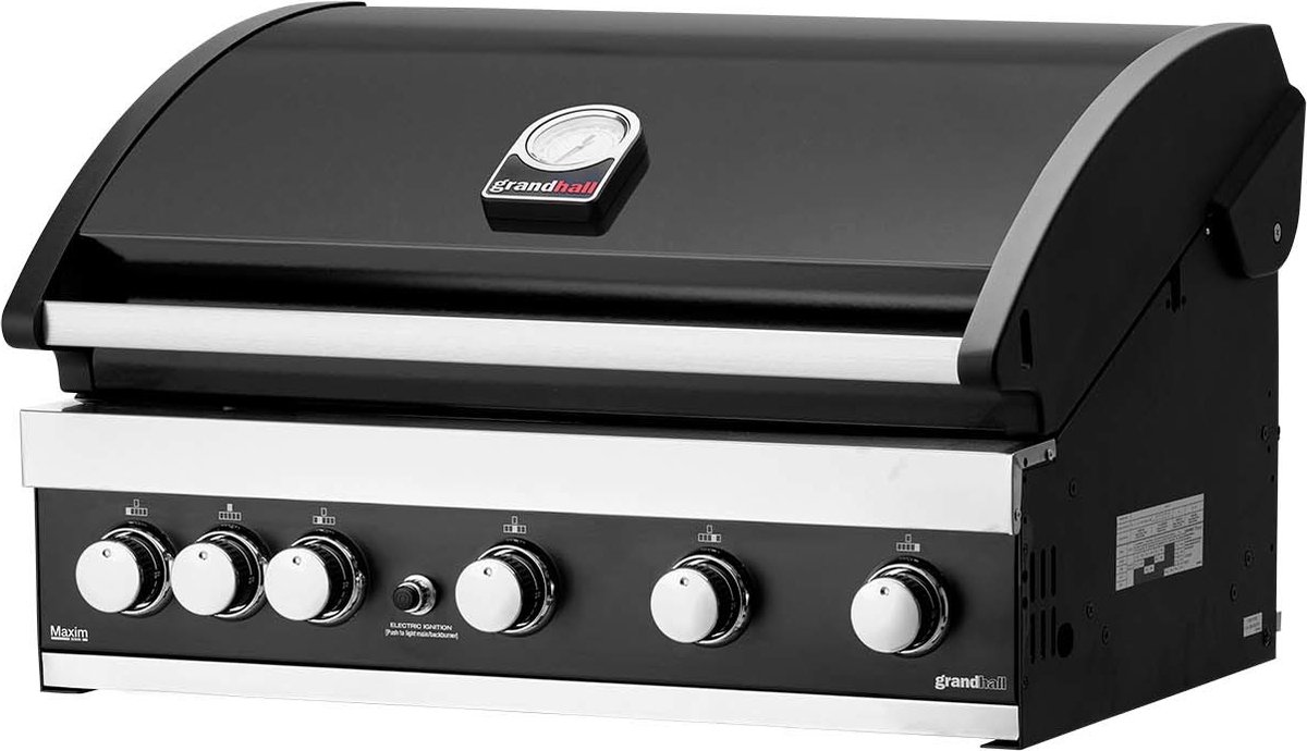 Wat vinden we goed aan de Grandhall Maxim G5 Inbouw Gasbarbecue 6 branders