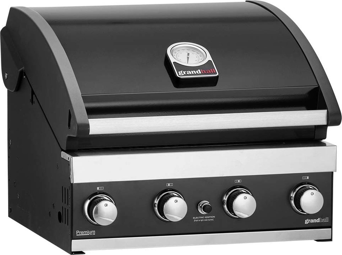 Wat vinden we goed aan de Grandhall Premium G4 Inbouw Gasbarbecue 4 branders