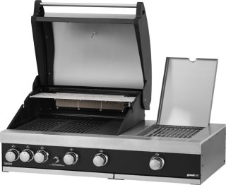 Grandhall Premium G4 PLUS Inbouw Barbecue 6 Branders Gas