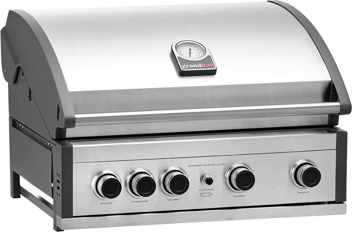 Wat vinden we goed aan de Grandhall Pro Elite Inbouw Barbecue 5 Branders