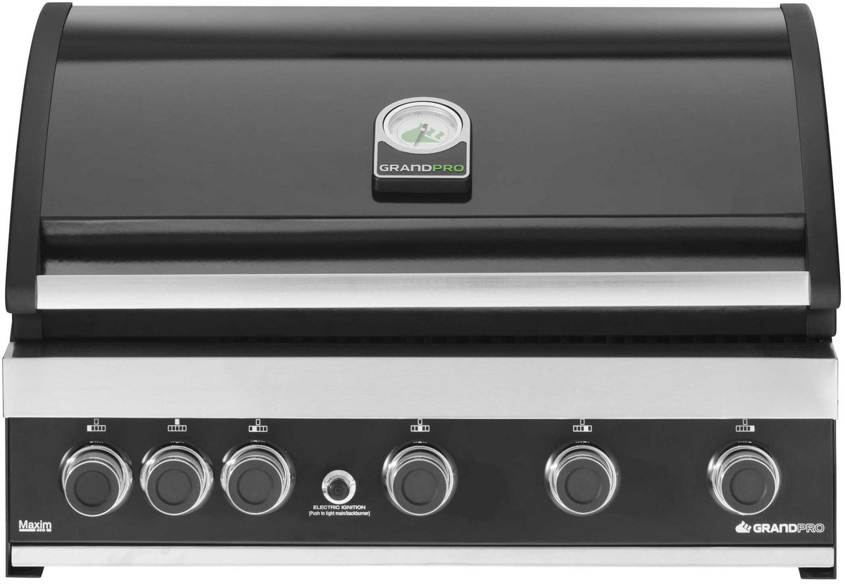 De Grandpro Maxim G5 Inbouw Gasbarbecue 6 Branders in één oogopslag