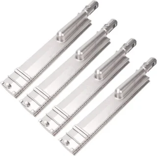 Grill branderbuizen - BBQ branders RVS - 41 x 27 x 5 cm - zilver
