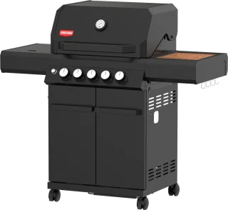 De Grill Guru Burner 3 Gasbarbecue - Zwart in één oogopslag