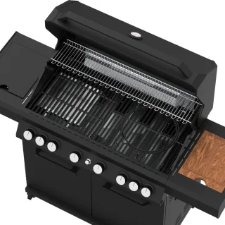 Wat vinden we goed aan de Grill Guru Burner 6 - Gasbarbecue - Zwart