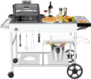 Grill trolley 128 x 64 x 78 cm