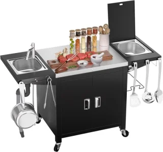 Grill trolley rvs