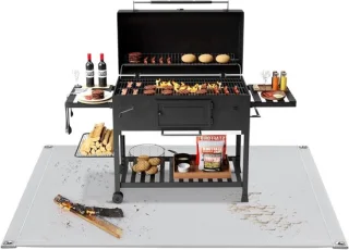 Grillmat 87x87 cm Barbecue onderlegger