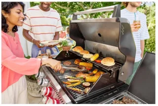 Grillmeister Memphis Gas BBQ 5 Branders