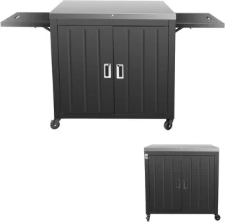 Grillwagen met RVS werkblad