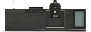 GRLLR Buitenkeuken 4-delig: modulaire buitenkoken zonder gedoe