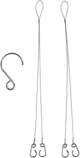 Hanging Chain Haak voor Grillpan Titanium/RVS
