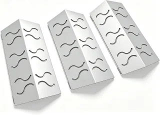 Heat reflector van RVS 32,5 cm voor Videro Nero en Vario+