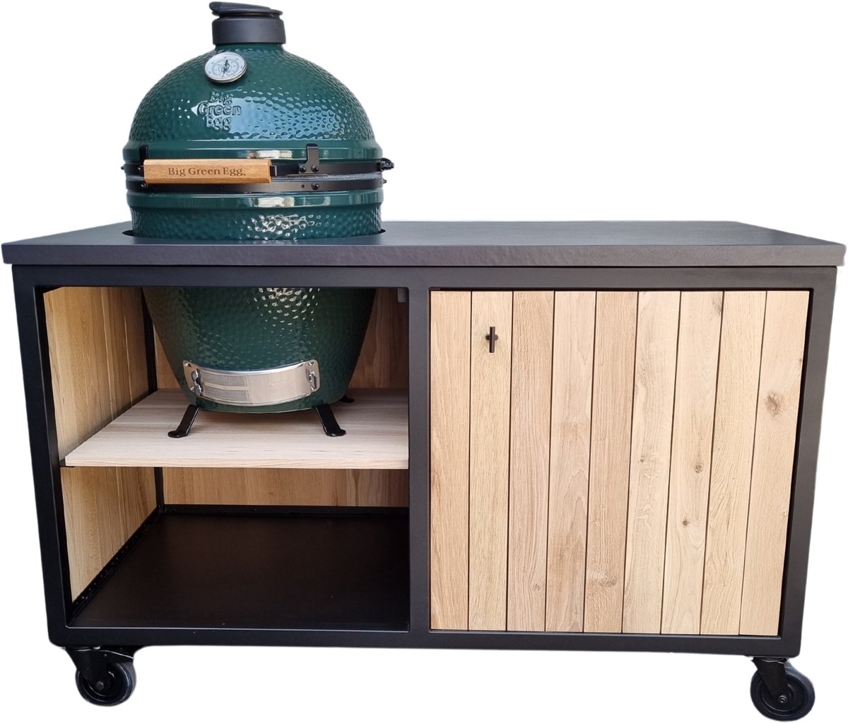 De Heavenly Garden Elements Buitenkeuken 152cm Staal Dekton Eikenhout in één oogopslag