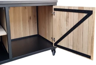Heavenly Garden Elements Buitenkeuken 152cm Staal Dekton Eikenhout