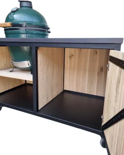 Heavenly Garden Elements Buitenkeuken 152cm Staal Dekton Eikenhout