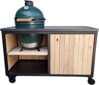 Heavenly Garden Elements Buitenkeuken 152cm Staal Dekton Eikenhout