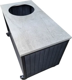 Heavenly Garden Elements Buitenkeuken 152cm Staal Eikenhout