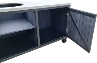 Heavenly Garden Elements Buitenkeuken 152cm Staal Eikenhout