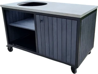 Heavenly Garden Elements Buitenkeuken 152cm Staal Eikenhout