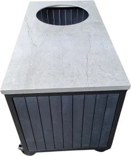 Heavenly Garden Elements Buitenkeuken 152cm Staal Eikenhout