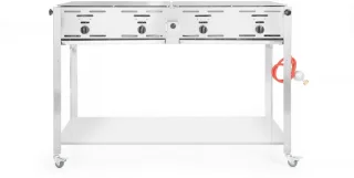 HENDI Grill-Master Quattro 4 branders RVS