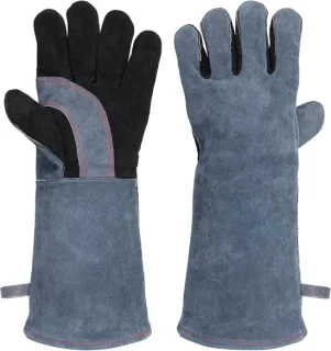 Hittebestendige BBQ handschoenen van 35 cm