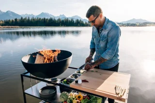 Höfats Fire Kitchen 5-Delige Schalenset Roestvrij Staal Zilver